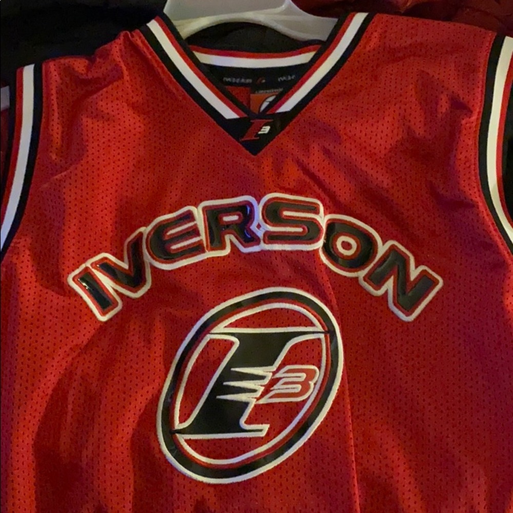 Allen Iverson brand jersey